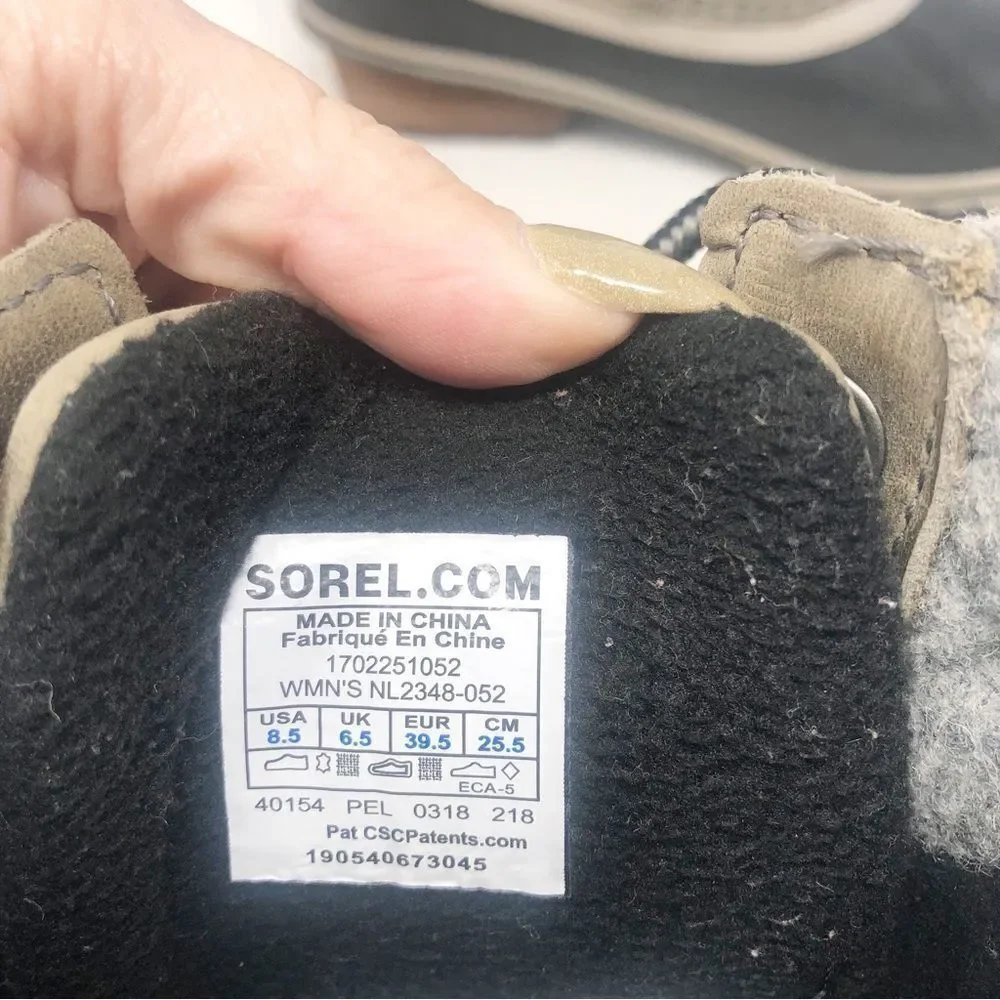 SOREL | Slimpack II Lace - Elk Waterproof Rain & Snow Boots Women’s Size 8.5